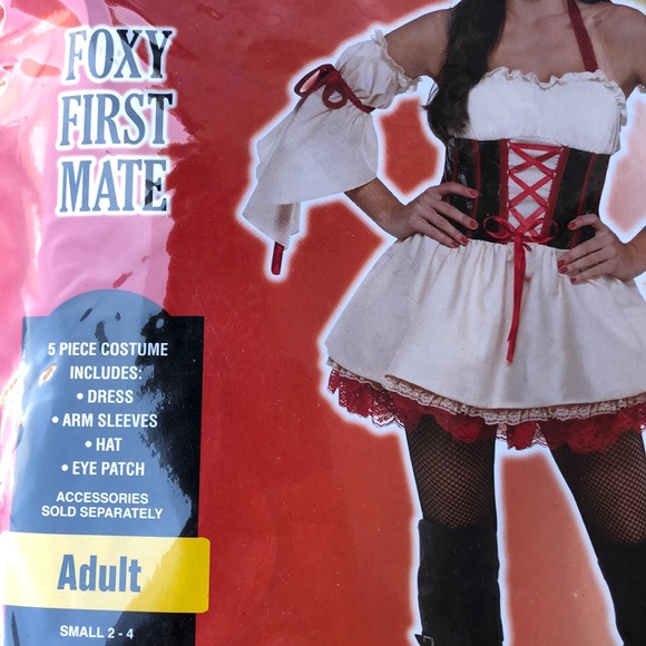 Foxy First Mate Adult Costume! New! - Picture 2 of 4